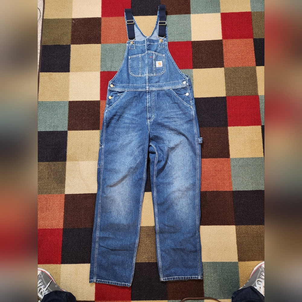 Carhartt WIP Overalls Dark Wash - Picture 1 of 4